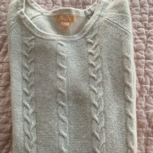 Cashmere sweater - ivory/cream